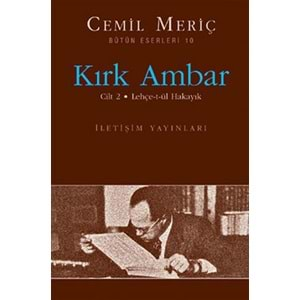 Kırk Ambar: Cilt 2 Lehçe-t-ül Hakayık