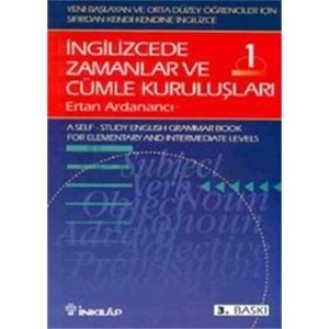 İngilizcede Zamanlar ve Cümle Kuruluşları Cilt 1