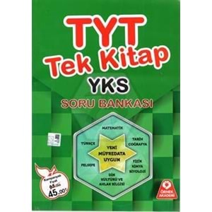 Örnek Akademi YKS TYT Tek Kitap Soru Bankasi (Yeni)