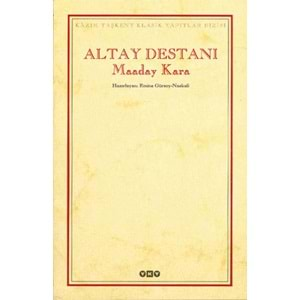 Altay Destanı – Maaday-Kara 3.Baskı