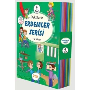 4.Sınıf Erdemler Serisi Kutulu Set (10 Kitap)