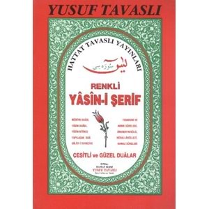 Renkli Yasin Suresi (Rahle Boy) (D20)