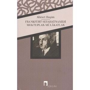 Frankfurt Seyahatnamesi Mektuplar MülakatlarBütün Eserleri 4