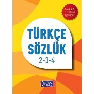 Türkçe Sözlük İlköğ.2-3-4