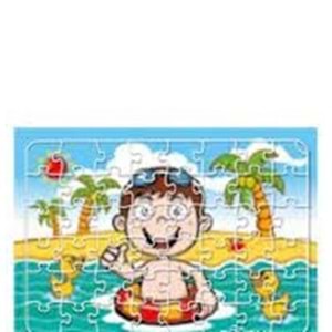 Redka Ahşap Puzzle Simitli Çocuk