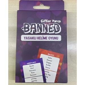 Çiftler Yarışı Banned Yasaklı Kelime Oyunu