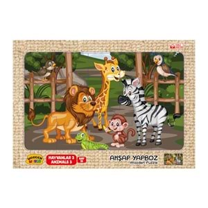 Redka Ahşap Puzzle 24X34 Cm. Hayvanlar 3