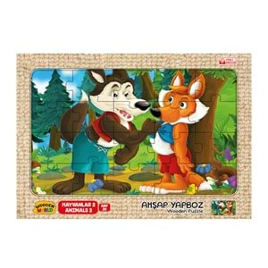 Redka Ahşap Puzzle 24X34 Cm. Hayvanlar 2