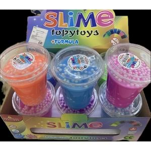 Topytoys Slime PASTEL 500 cc 6 lı Bardak Slime