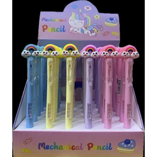 Yan Basmalı Başlıklı Kalem Unicorn-4 36 lı