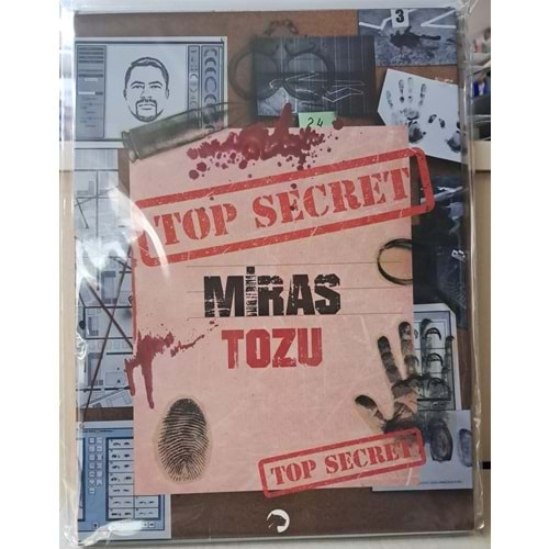 Dedektif Cinayet Çözme Oyunu Top Secret Miras Tozu