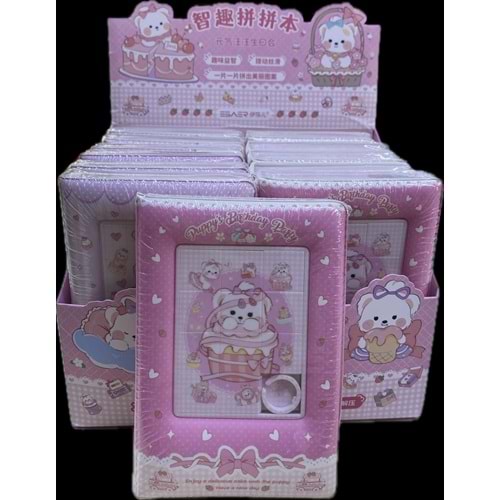 Mini Hatıra Defteri Puzzle Kapak Pk 12 li