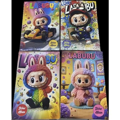 Labubu Sticker Defter