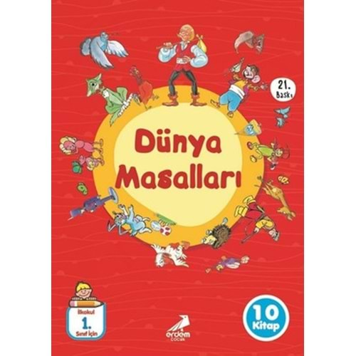 Dünya Masalları-1.Sınıflar İçin 10 Kitap