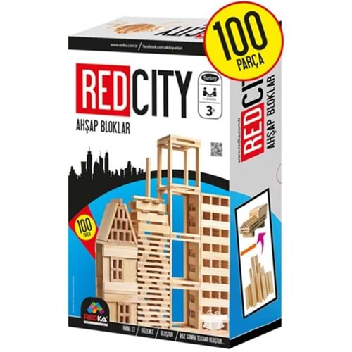 Redka Red City Ahşap Bloklar