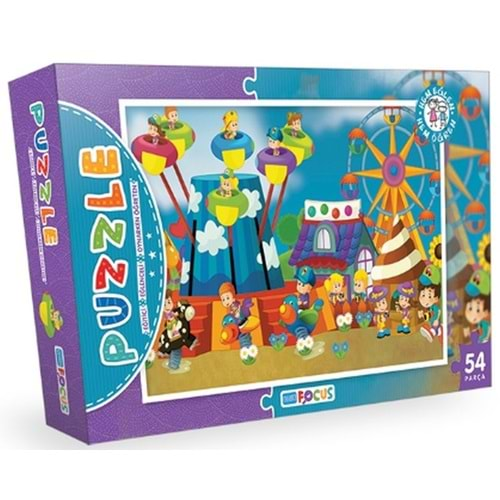 Blue Focus BF076 - Puzzle Kutulu 54 Parça