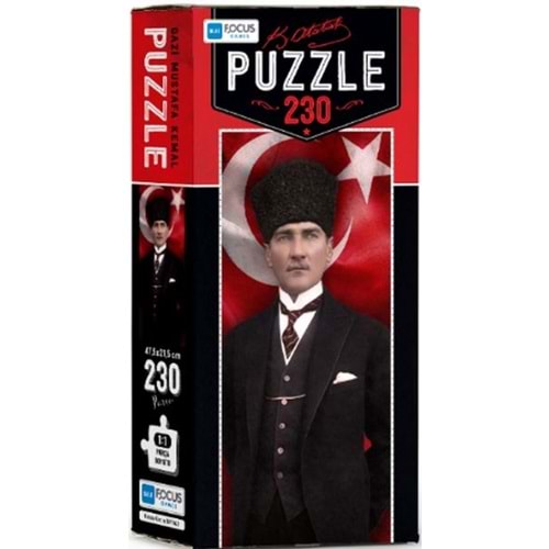 Blue Focus Gazi Mustafa Kemal - Puzzle 230 Parça