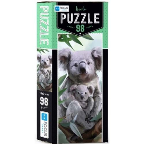 Blue Focus Koala - Puzzle 98 Parça