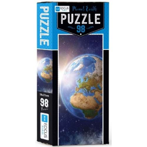 Blue Focus Planet Earth - Puzzle 98 Parça