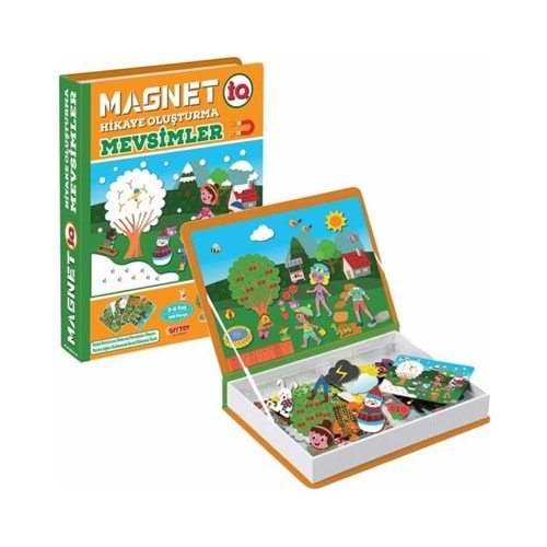 Diytoy Magnetik Hikaye Oluştur Mevsimler