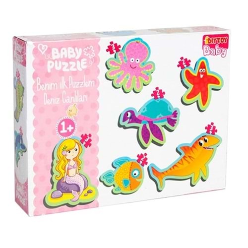 Diytoy Baby Puzzle Deniz Canlıları