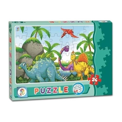 Dinazor 24 Parça Kutu Puzzle