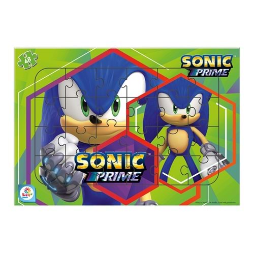 Sonic 48 Parça Frame Puzzle 2