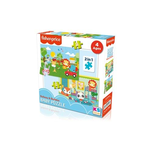 Fisher-Price Baby Puzzle Railway & Bedtime