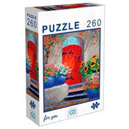 Kırmızı Kapı Puzzle 260 Parça
