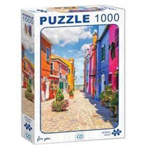 Burano Adası 1000 Parça