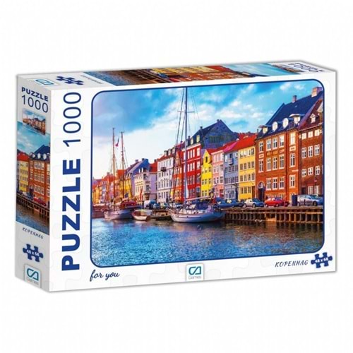 Kopenhag 1000 Parça Puzzle