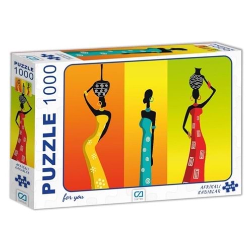 Afrikalı Kadınlar 1000 Parça Puzzle