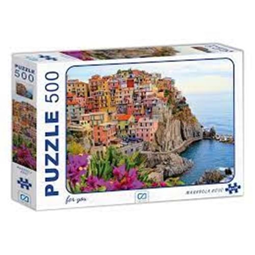 Manarola Köyü 500 Parça Puzzle