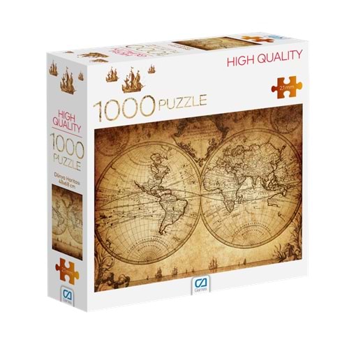 Dünya Haritası 1000 Parça Puzzle