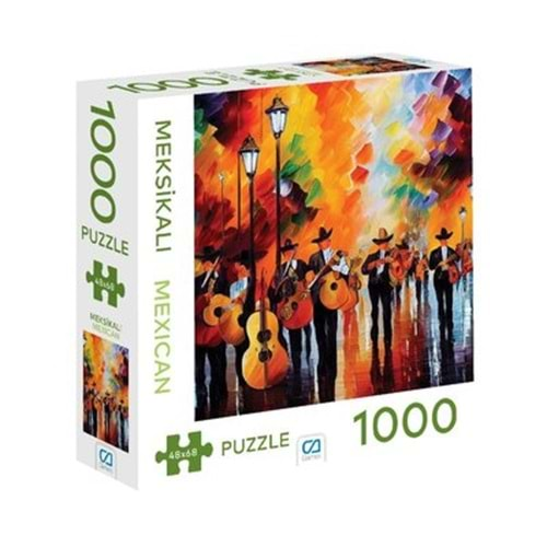 Meksikalı 1000 Parça Puzzle