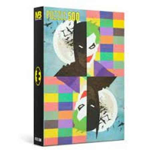 500 PRÇ. BATMAN &JOKER PUZZLE