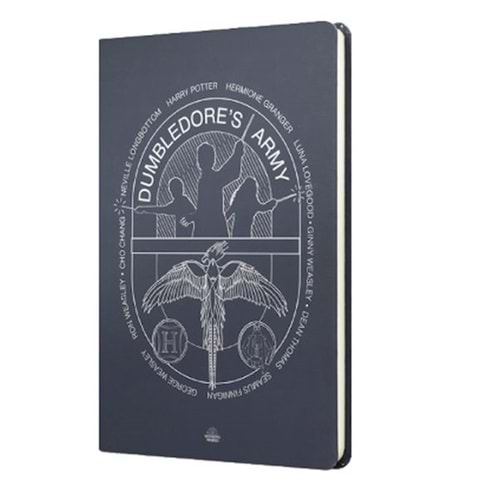 Harry Potter Dumbledors Army Sert Kapak Butik Defter Lacivert