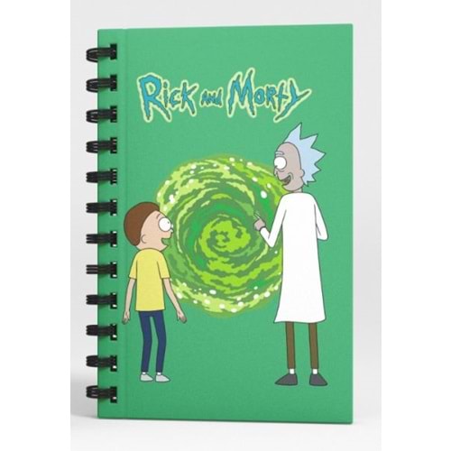 Rick And Morty Spiralli Defter