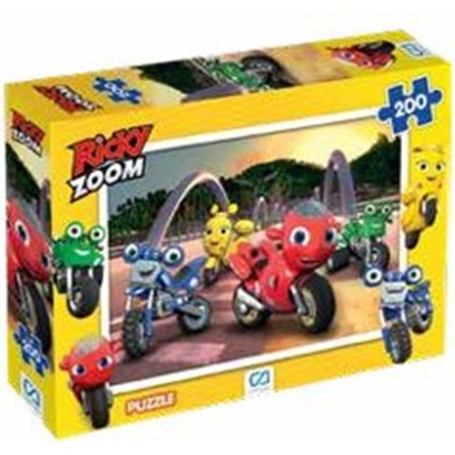 Ricky Zoom Puzzle 200 Parça