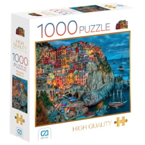 CA 1000 Parça Puzzle Manarolada Akşam