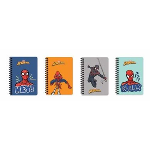 KESKİN SPİDER-MAN A6 80 YP ÇİZGİLİ SPİRALLİ BLOKNOT