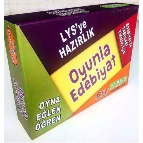 Star LYS'ye Hazırlık Oyunla Edebiyat (Oyna-Eğlen-Öğren)