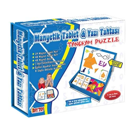 Diytoy Manyetik Tablet Tangram