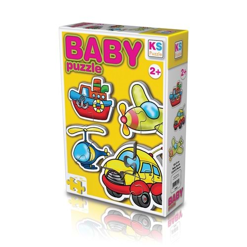 Ks Games Baby Puzzle Ulaşım Araçları