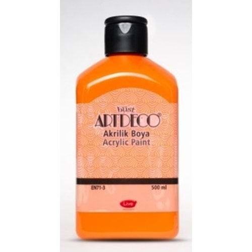 Artdeco 500ml 3603 Turuncu Akrilik Boya