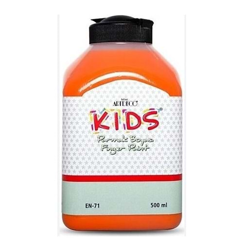 Artdeco Kids Parmak Boyası 500ml Turuncu 250