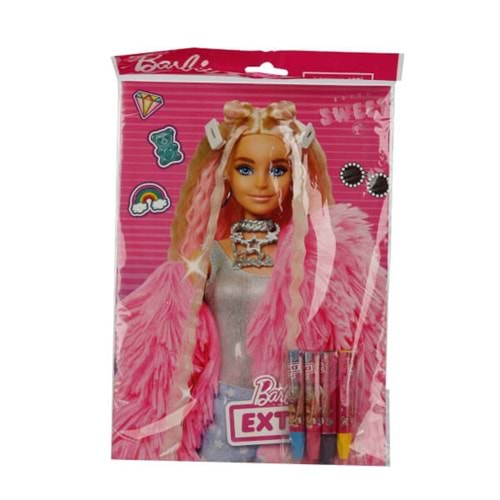 Barbie Boyama Seti Patel Boyalı