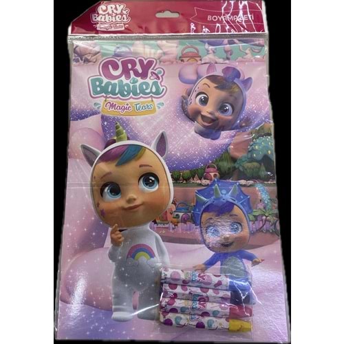 Cry Babies Boyama Seti Pastel Boyalı