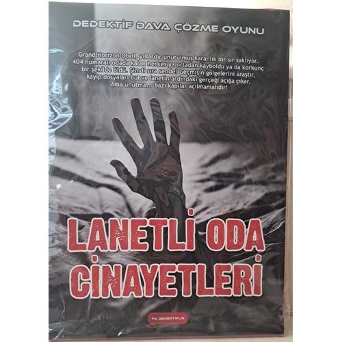 Dava Çözme Oyunu Lanetli Oda Cinayetleri