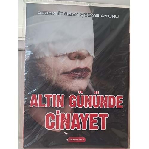 Dava Çözme Oyunu Altın Gününde Cinayet